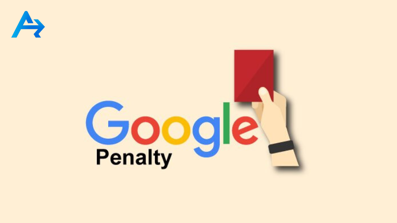 Website bị phạt bởi Google