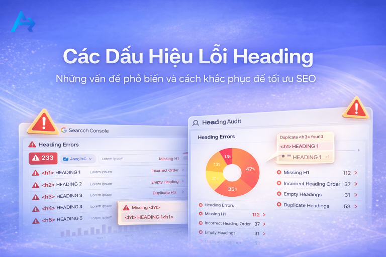 Các dấu hiệu lỗi heading