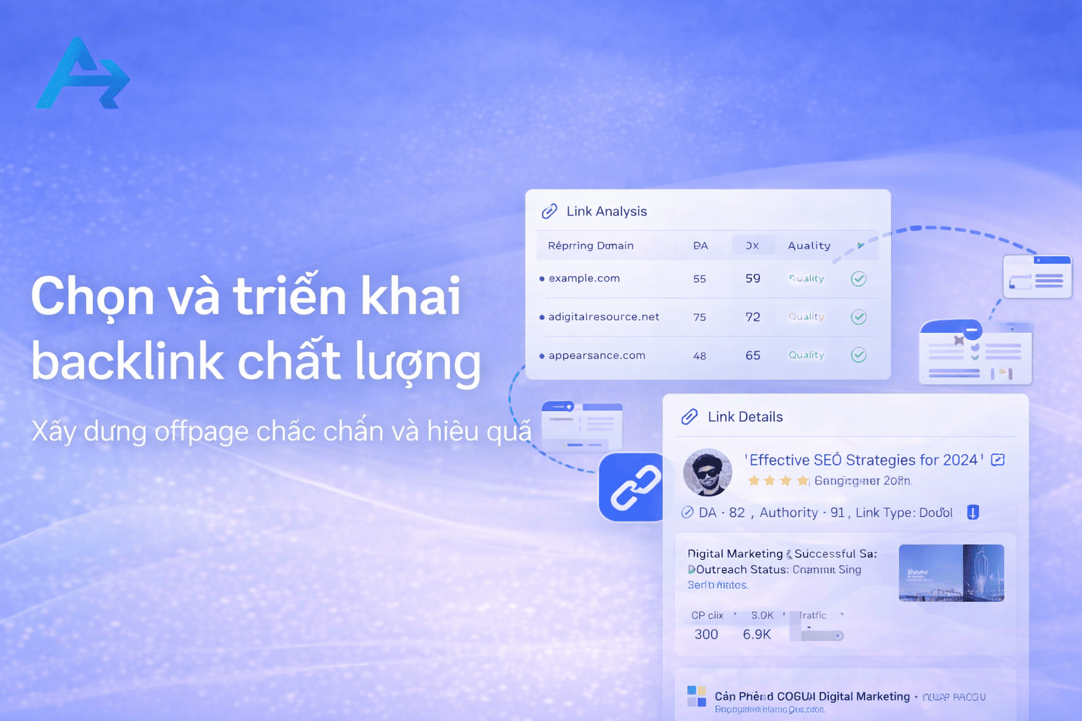 Chọn và triển khai backlink chất lượng