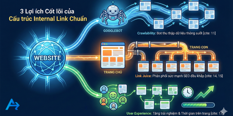 Lợi ích của cấu trúc Internal Link chuẩn