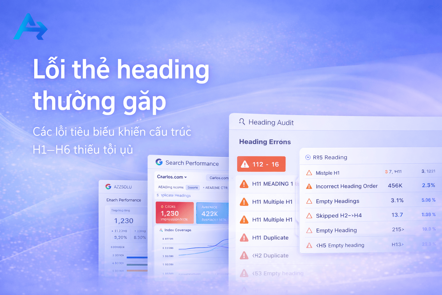 Lỗi thẻ heading thường gặp
