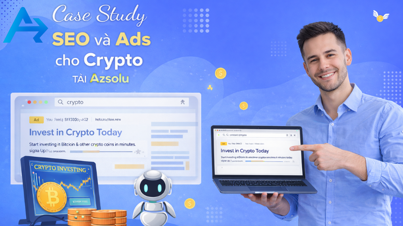 Case Study SEO và Ads cho Crypto tại Azsolu