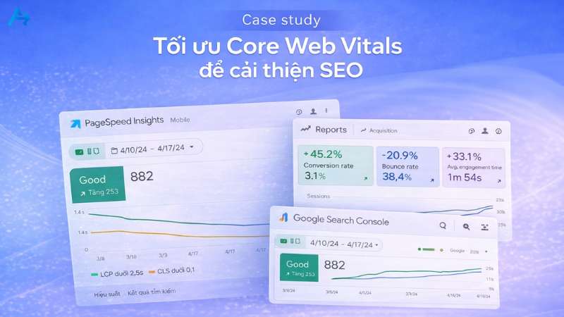 Case study tối ưu Core Web Vitals