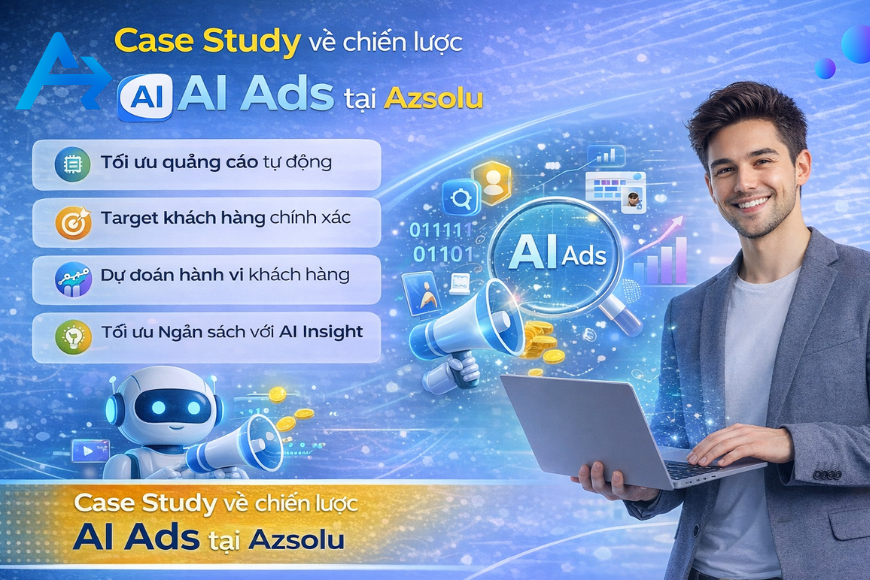 Case Study về chiến lược AI Ads tại Azsolu