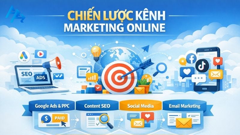 Chiến lược kênh Marketing Online là gì