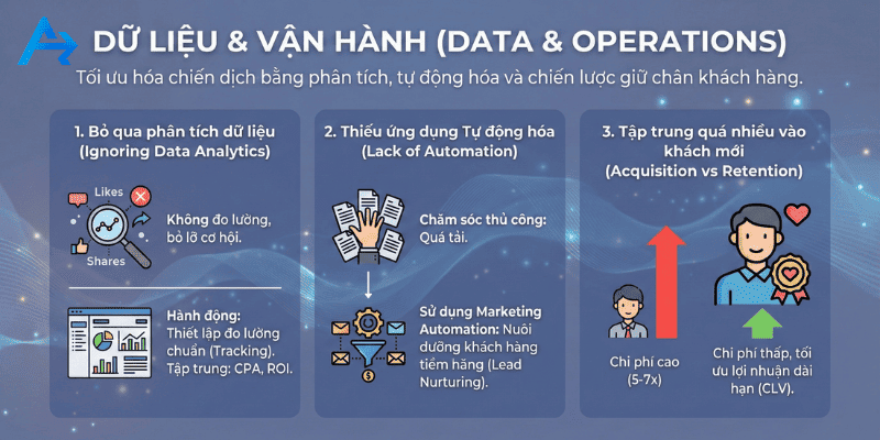 Luôn phân tích dữ liệu để tối ưu chiến dịch
