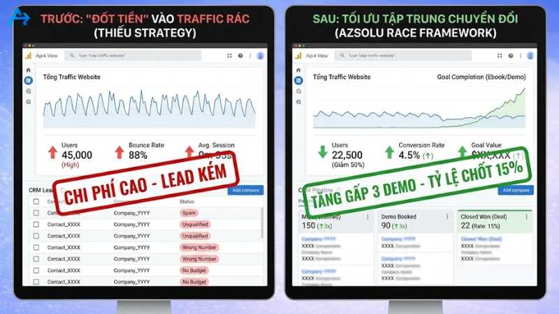 Hậu quả của việc nhầm lẫn kế hoạch và chiến lược Marketing online