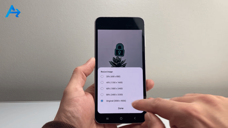 Resize ảnh theo đúng kích thước