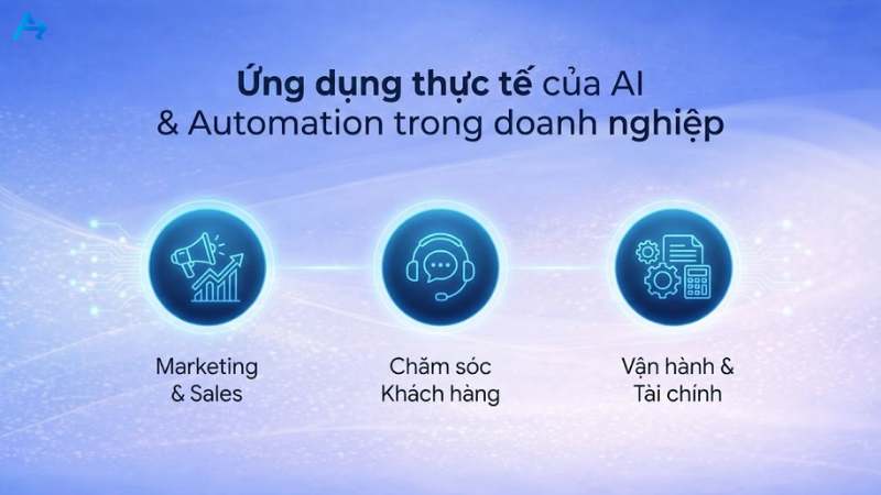 Ứng dụng thực tế của AI & Automation ngày nay