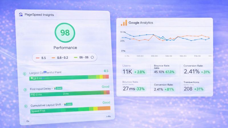 Case study tối ưu website sau 2 tháng