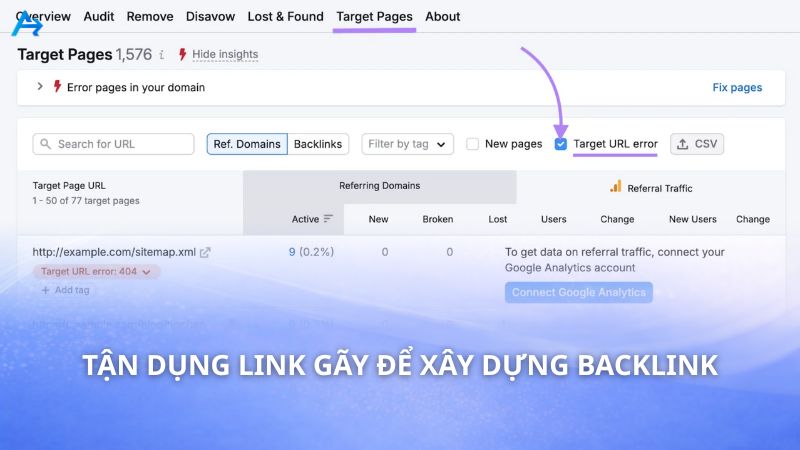 Chiến thuật tận dụng link gãy của đối thủ