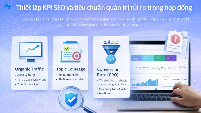 Báo Giá SEO Tổng Thể 2026: Bóc Tách Chi Phí & Scope Hạng Mục Chuẩn 8 KPI và cách quản trị rủi ro khi ký hợp đồng SEO tổng thể