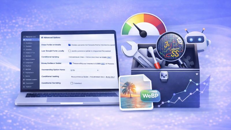 Flatsome là "khung xương" lý tưởng cho website dịch vụ