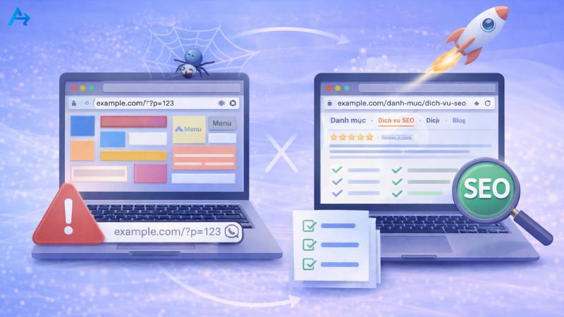 Thiết kế website chuẩn SEO sẽ giúp Google thu thập dữ liệu nhanh hơn